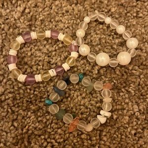Assorted bracelets